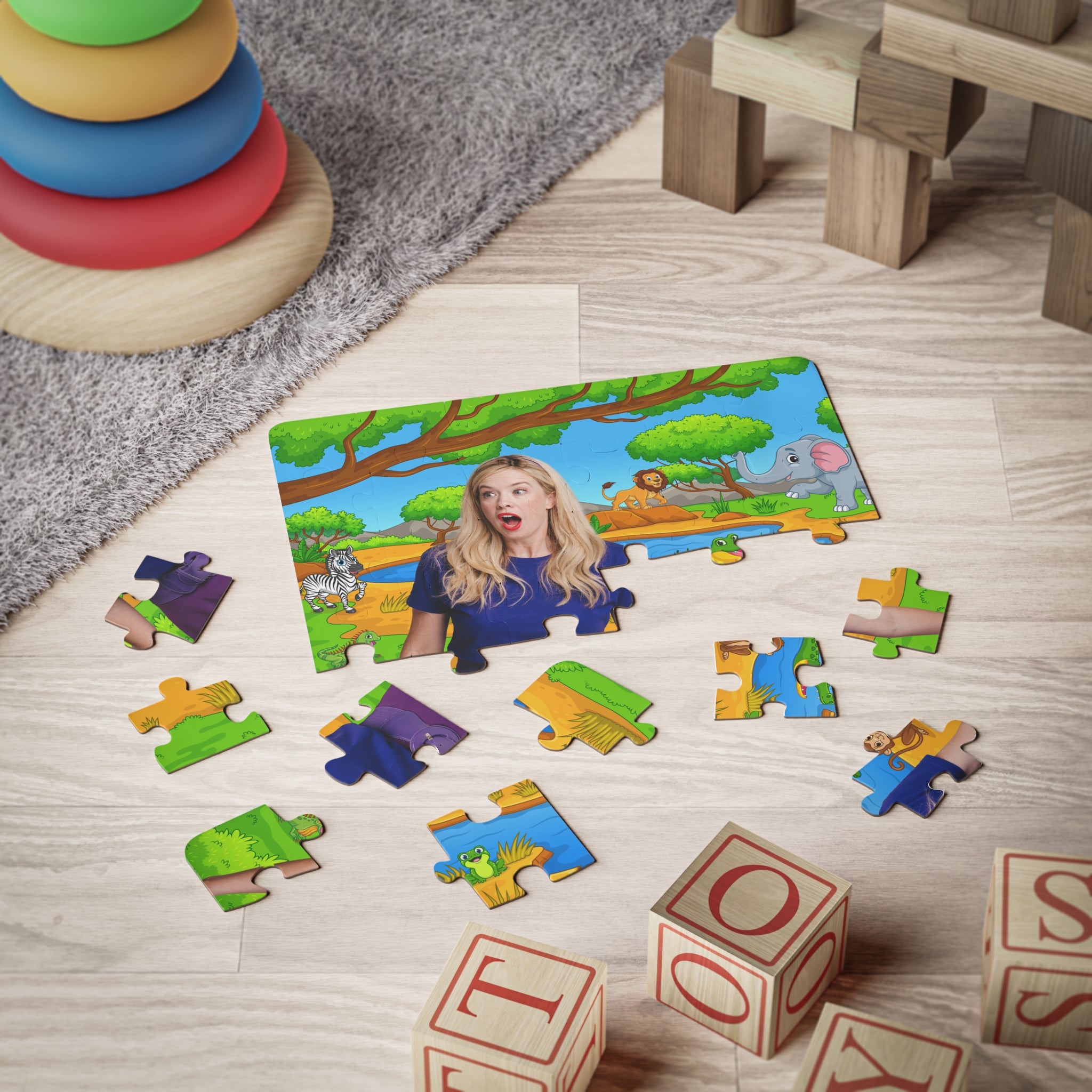 Rachel's Animal Search Puzzle (30 piece puzzle)
